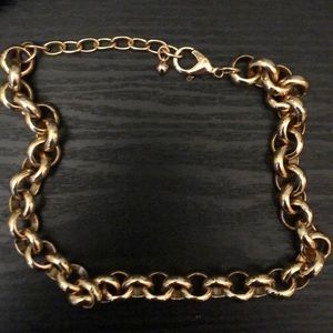 J crew gold necklace